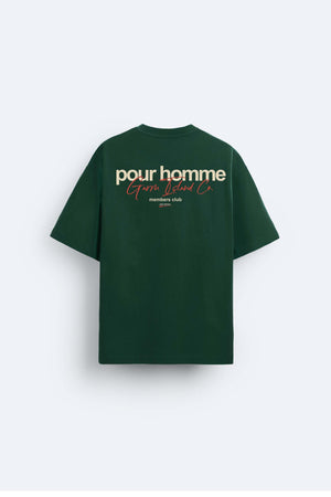 Garm Island Pour Homme T-shirt in Green