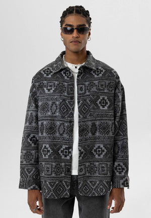 Essence of Life Siyah Overshirt