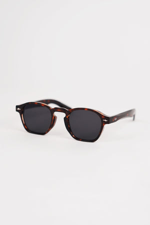 Geometric Vintage Turtle Sun glasses