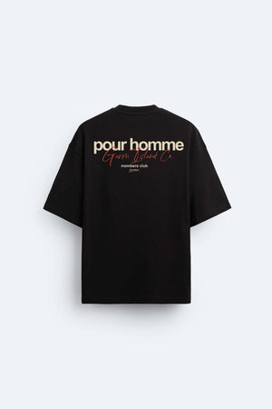 Garm Island Pour Homme t-shirt in black