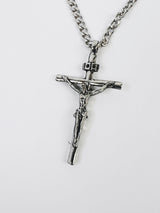 Crucifix Necklace in silver