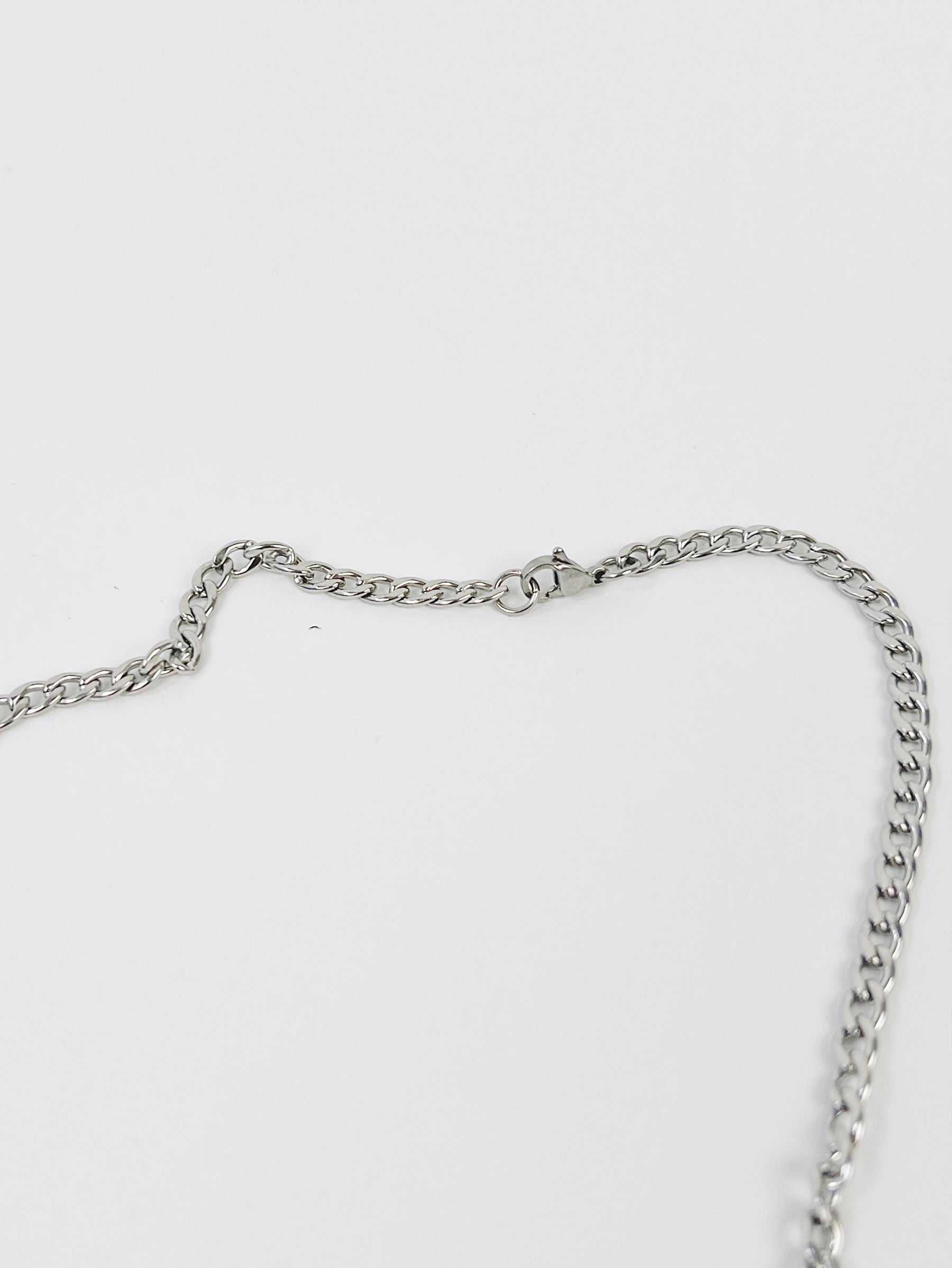 Crucifix Necklace in silver