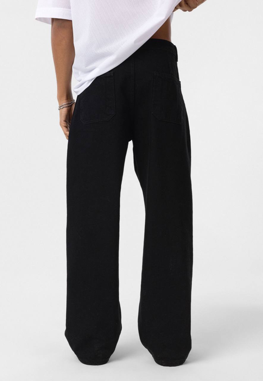 Vamos Baggy Jeans in Black