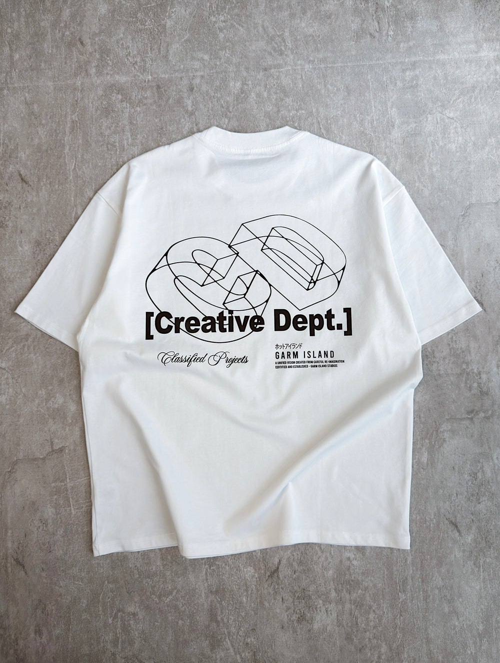 Garm Island Creative Projects T-shirt in white