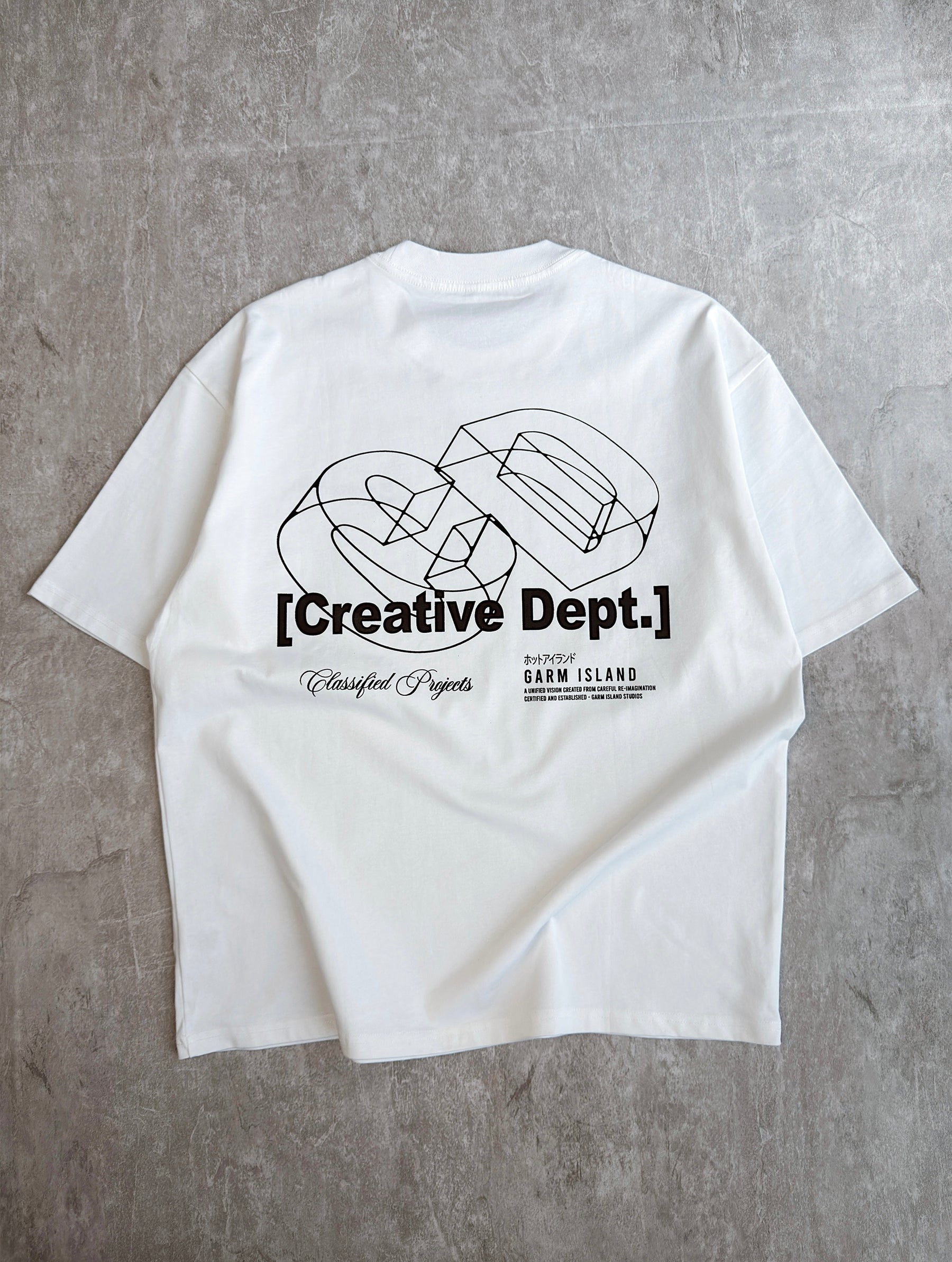 Garm Island Creative Projects T-shirt in white