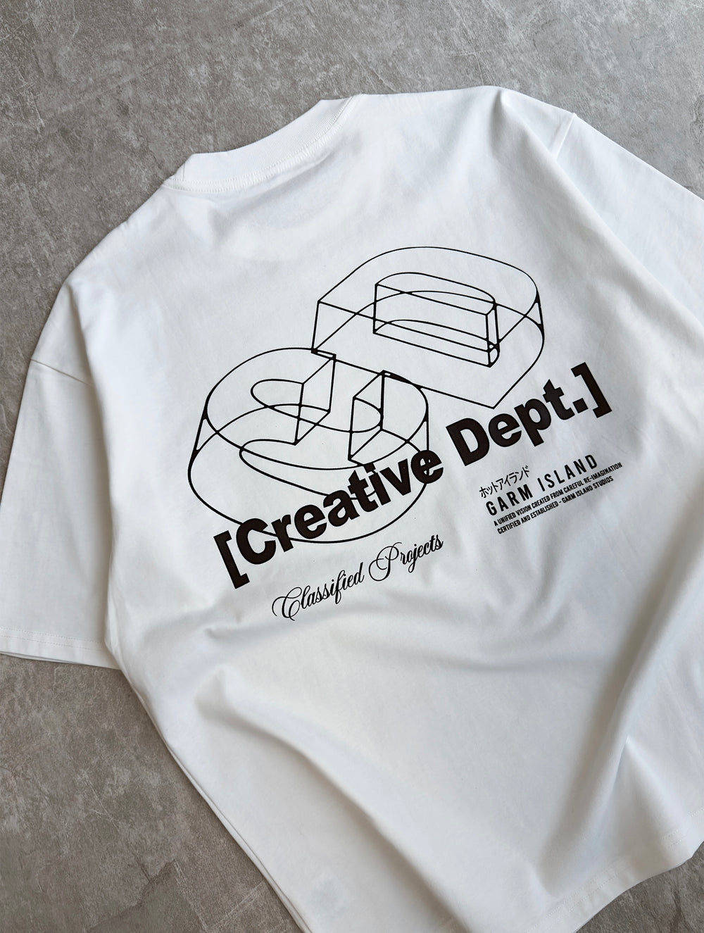 Garm Island Creative Projects T-shirt in white