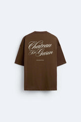 Garm Island Minimalist T-shirt in brown
