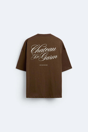 Garm Island Minimalist T-shirt in brown