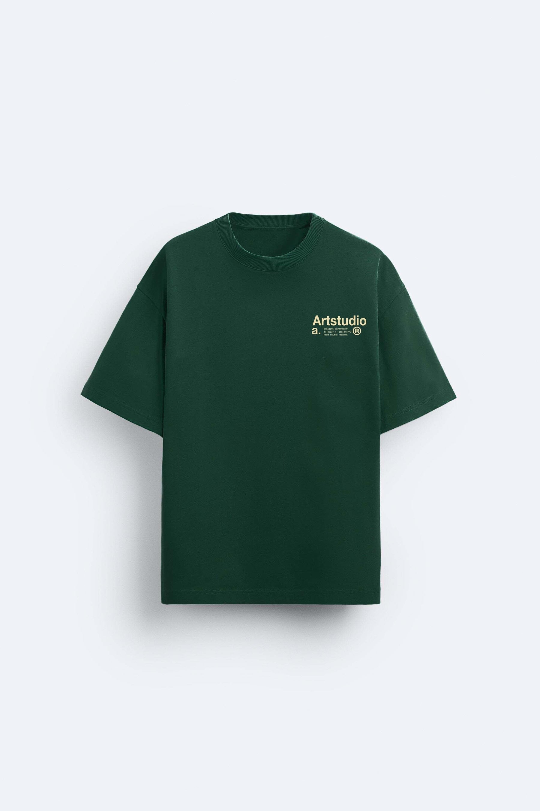 Garm Island Art Studios T-shirt in Green