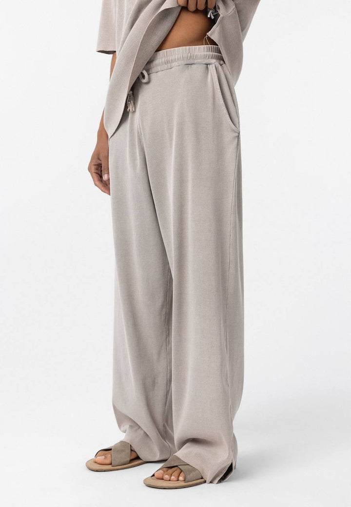 Essence of life washed pants in stone