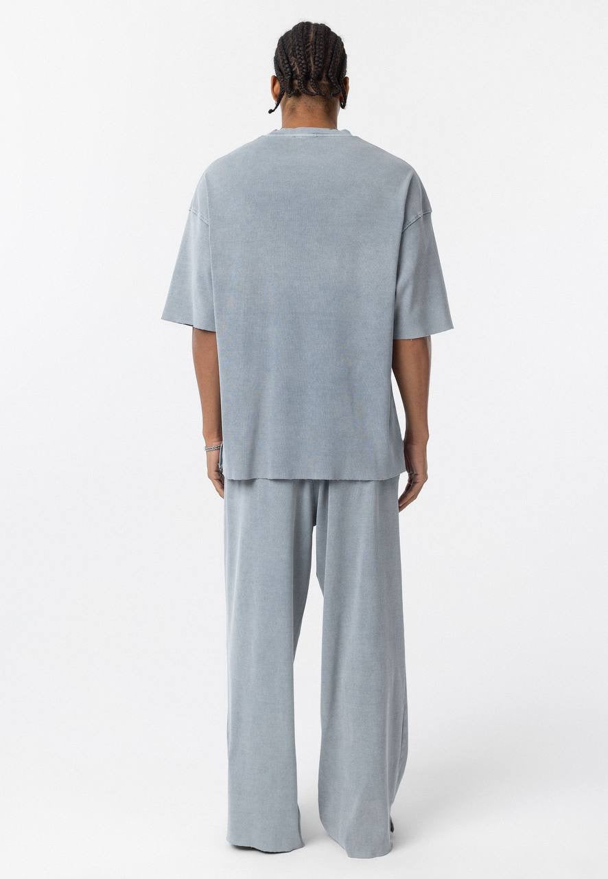 Essence of life washed pants in grey