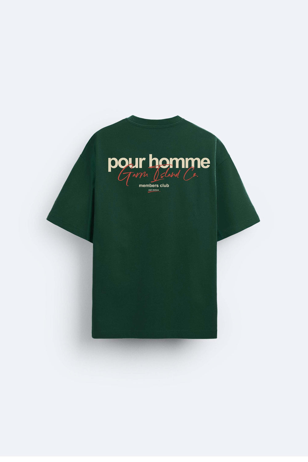 Garm Island Pour Homme T-shirt in Green
