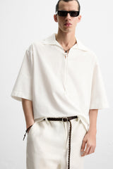 Garm Island Summer Polo Shirt in White
