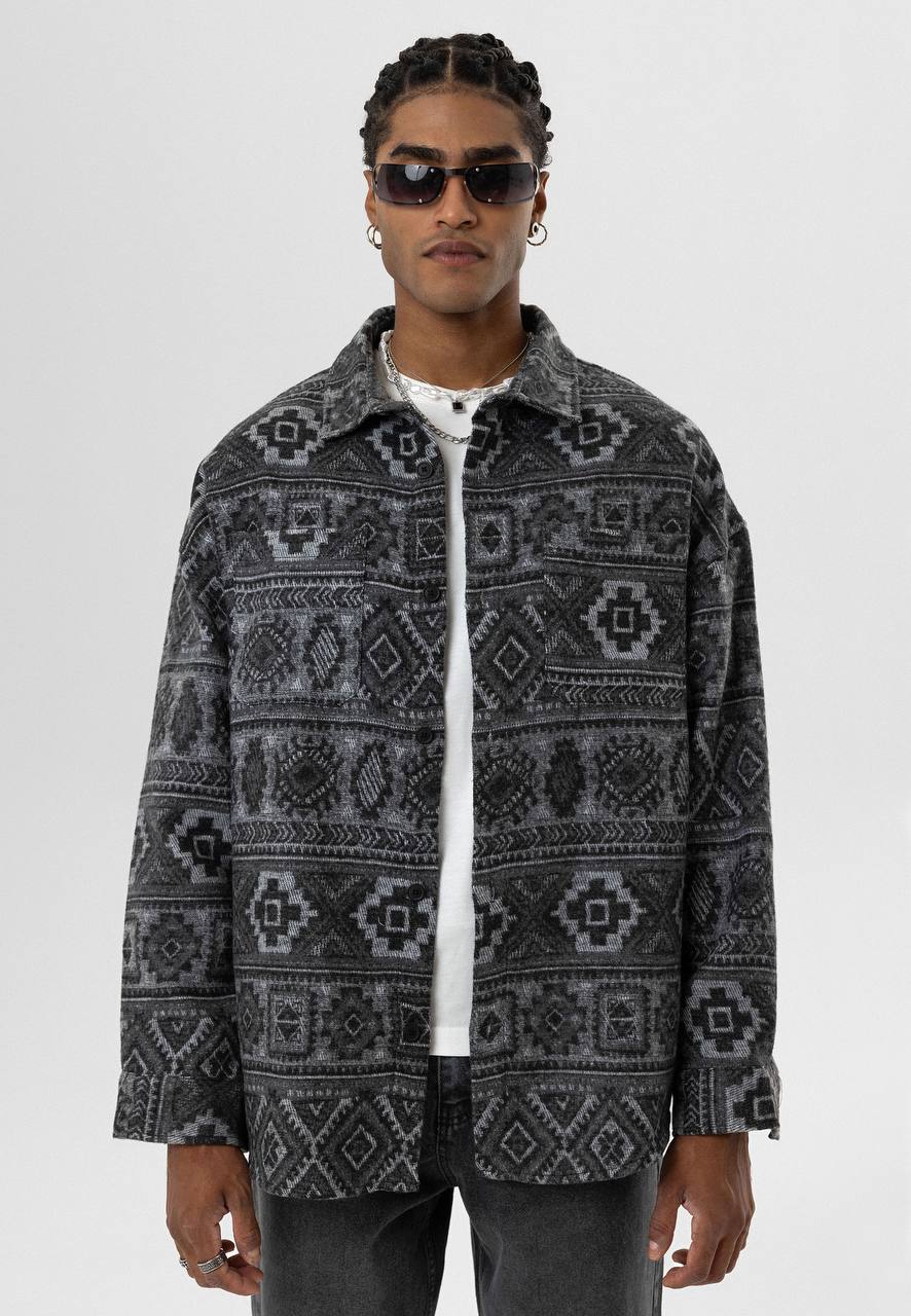Essence of Life Siyah Overshirt