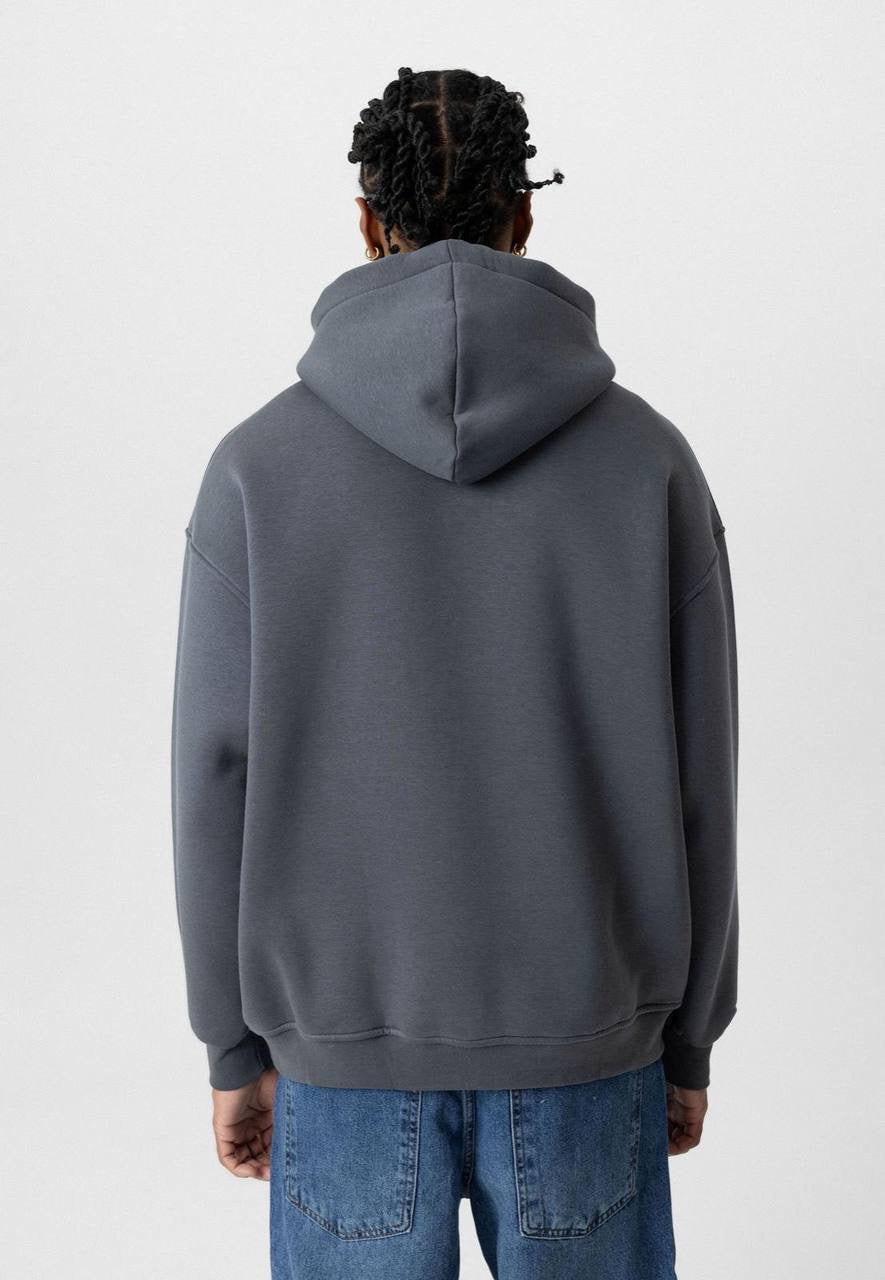 Vamos hoodie in smoke grey