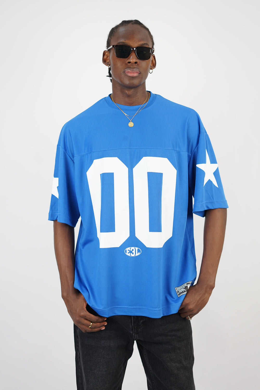 Essence of Life American Football Jersey in Blue