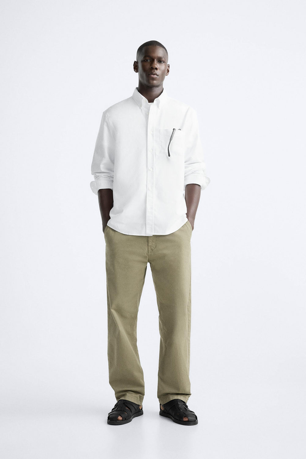 Garm Island Oxford Shirt in White