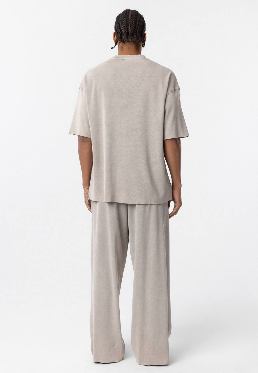 Essence of life washed pants in stone