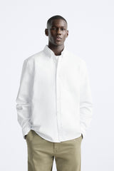 Garm Island Oxford Shirt in White