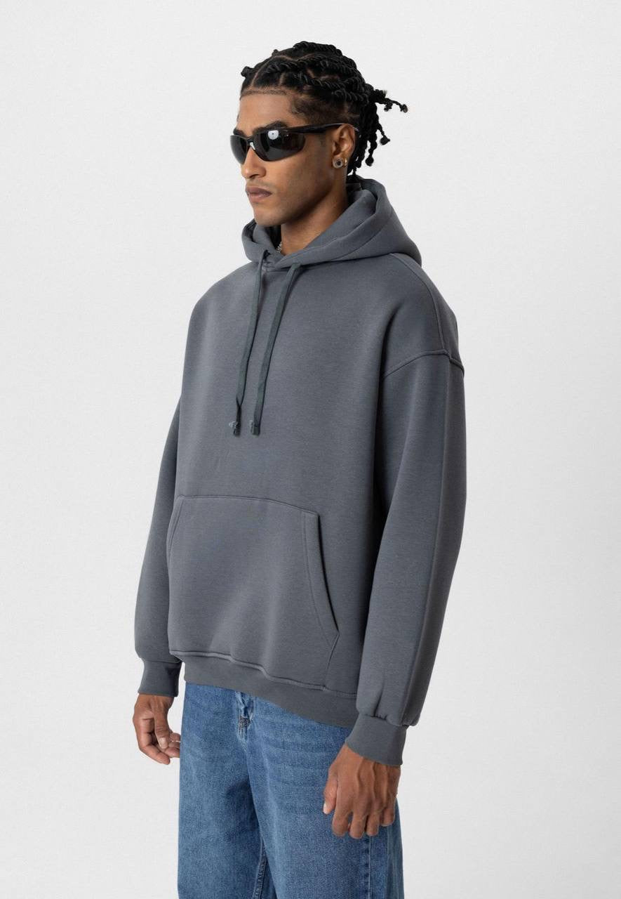 Vamos hoodie in smoke grey