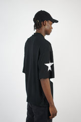 Essence of Life American Football Jersey T-shirt in Black