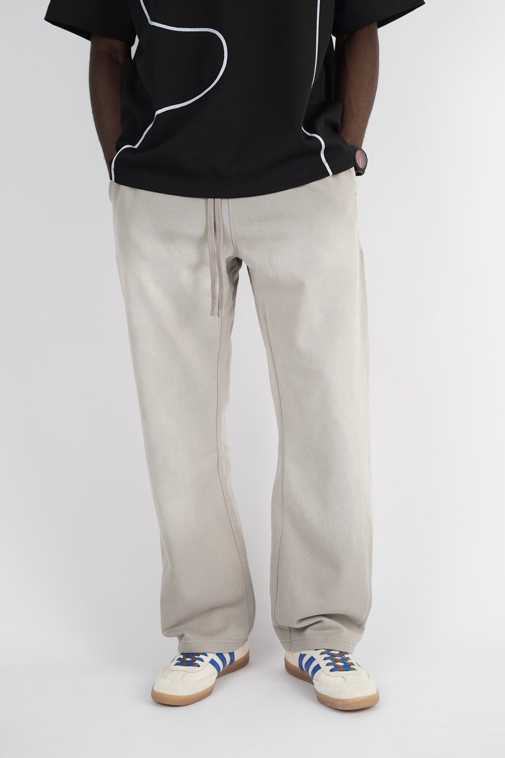 Artiemaster Cotton Sweatpants in Grey