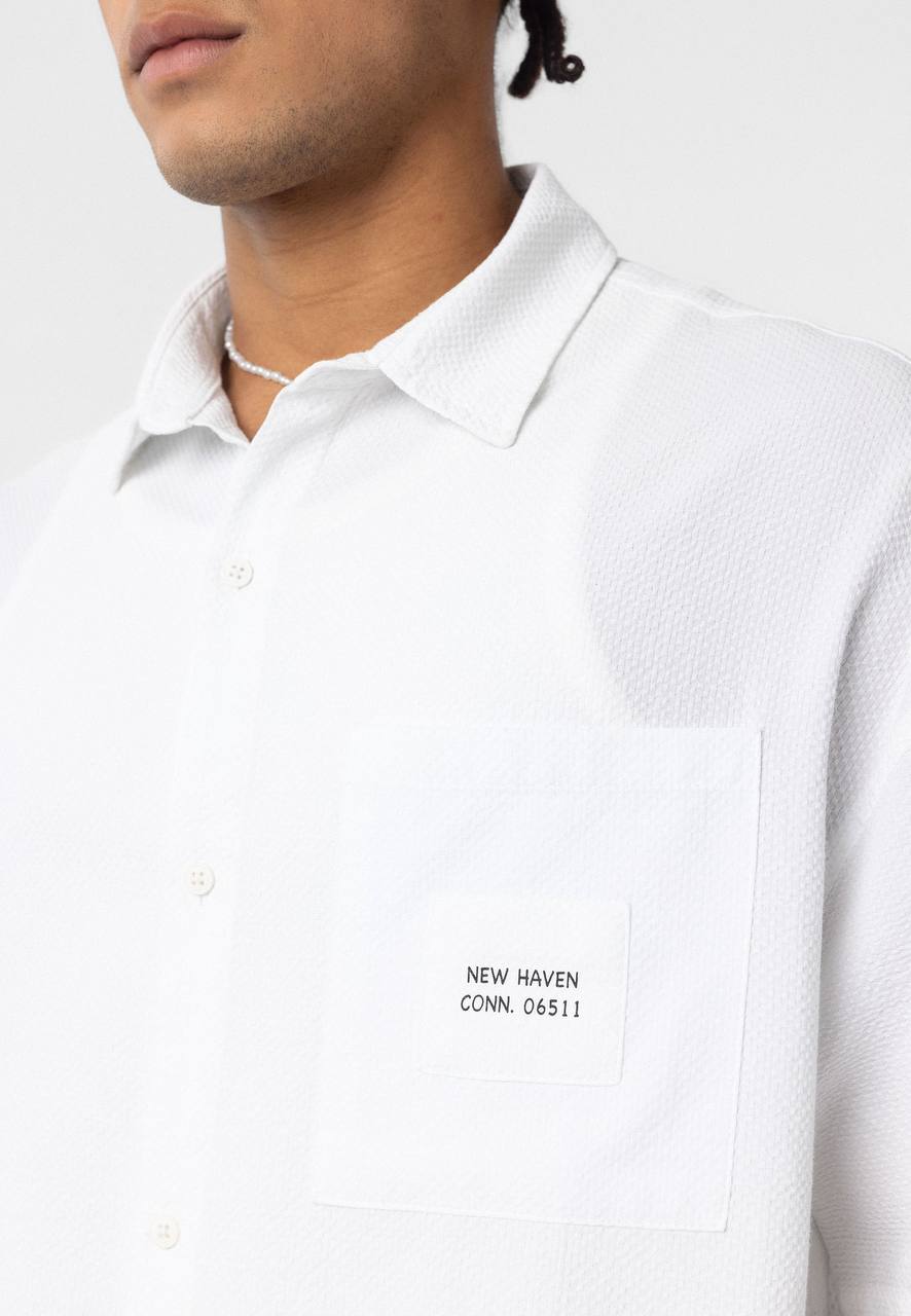 Vamos New Haven shirt in white