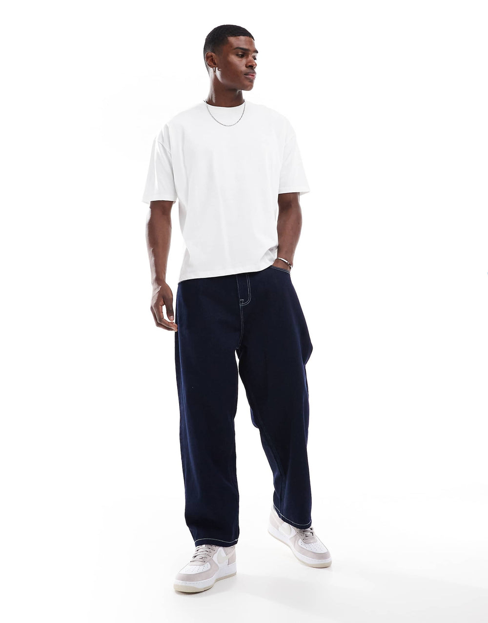 Garm Island x FSBN Oversized t-shirt in white