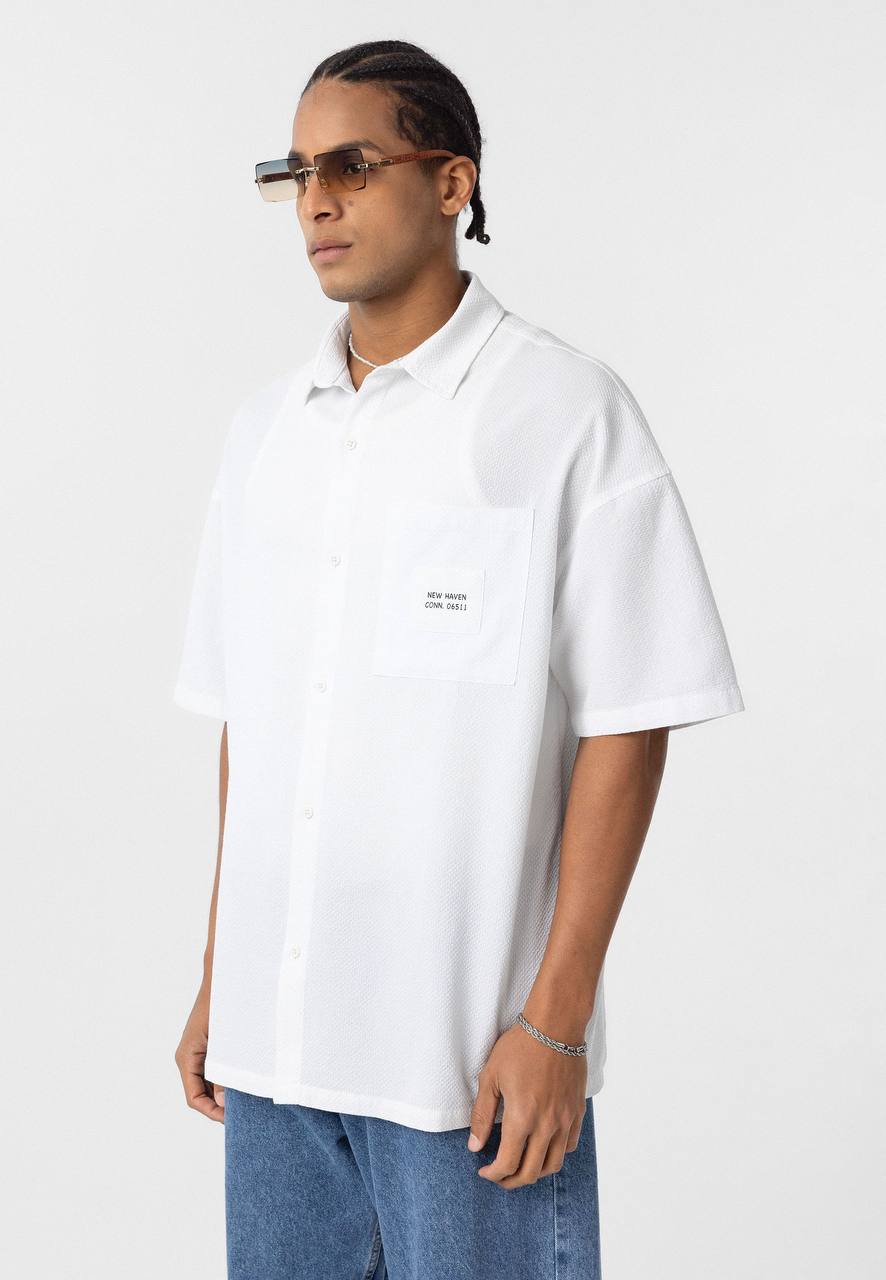 Vamos New Haven shirt in white