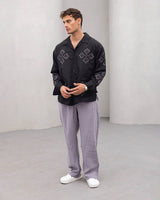 2morrow Mosaic Shirt in Black