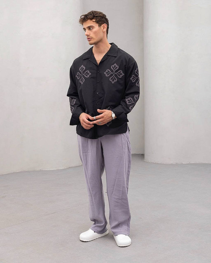 2morrow Mosaic Shirt in Black