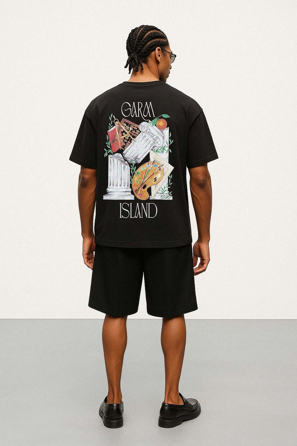 Garm Island Chateau de Garm T-shirt in black