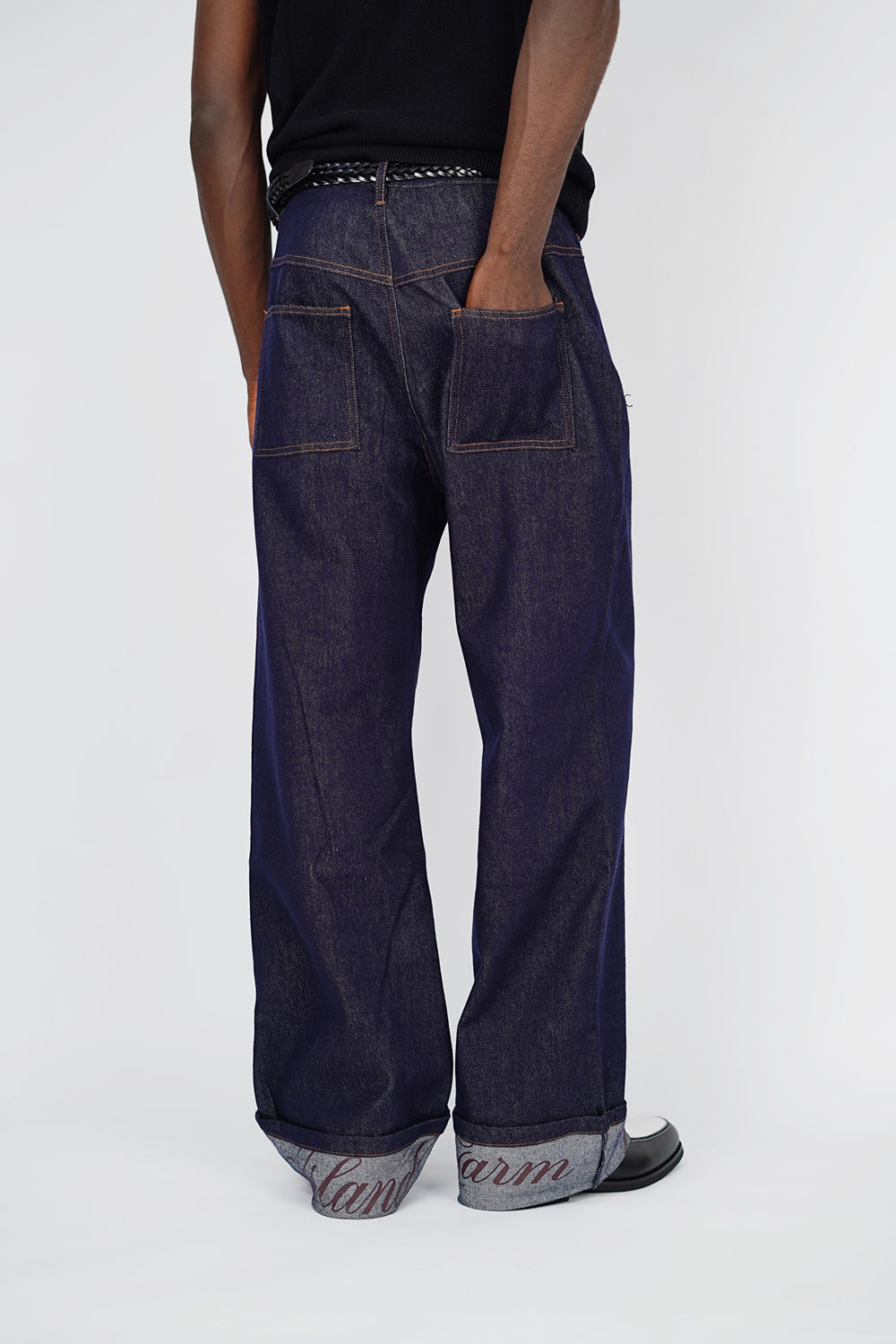 Garm Island Script Cuff Jeans