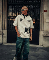 Mechanic Rise Against Self T-shirt in White