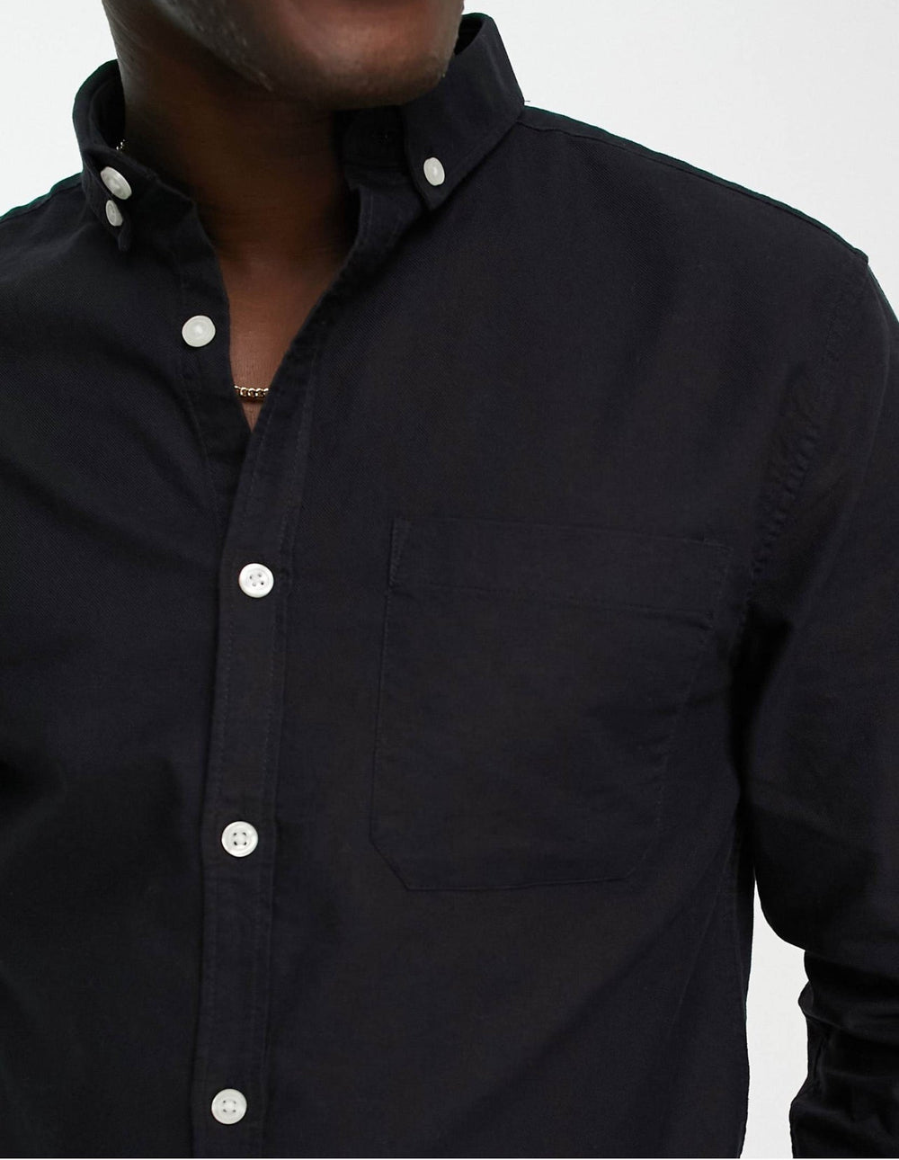 Garm Island Oxford Shirt in Black