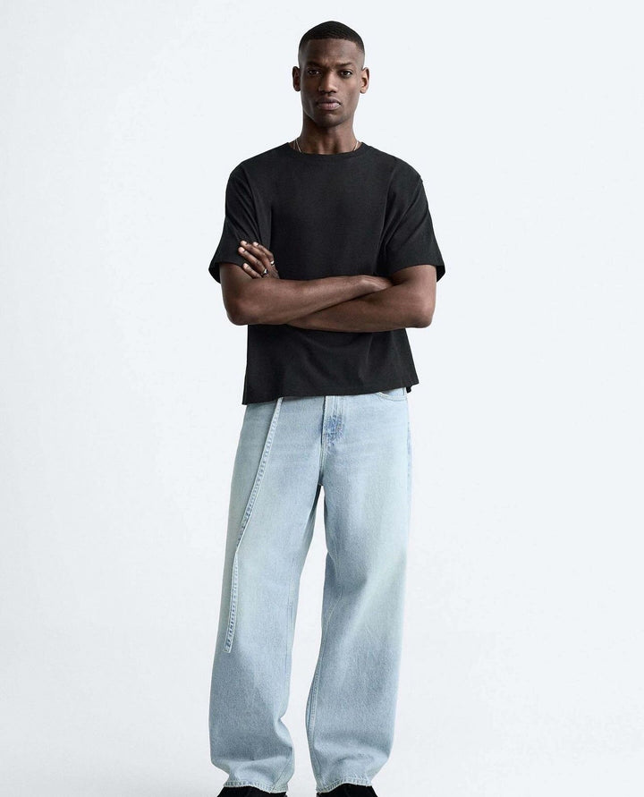 Garm Island Cropped T-shirt in black