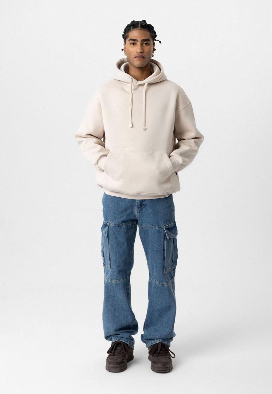 Vamos hoodie in stone