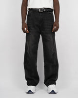 GI baggy jeans in washed black