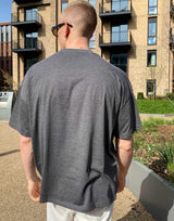 Garm Island x FSBN Oversized t-shirt in Dark Grey