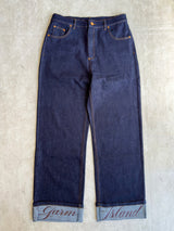Garm Island Script Cuff Jeans