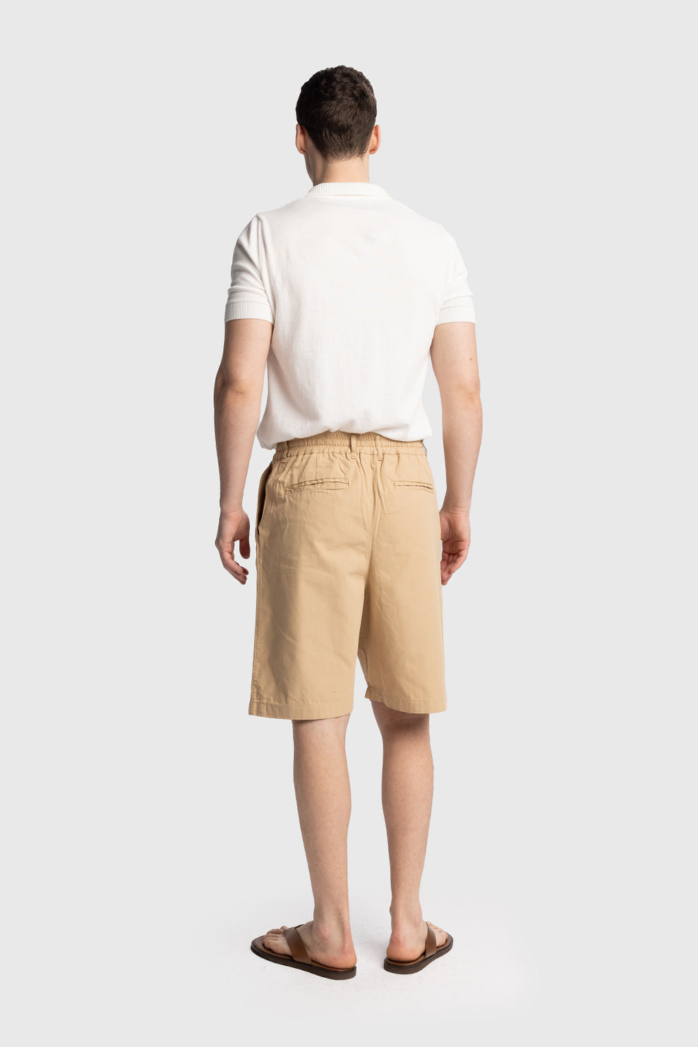 Giesto linen shorts in carton