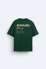 Garm Island Art Studios T-shirt in Green