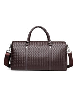 Venta woven duffel bag in brown