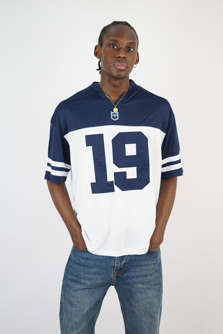 Vamos Premium League Jersey T-shirt in Blue