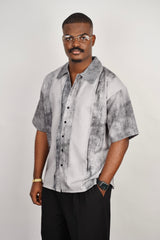 2morrow Bar Stripe Short Sleeve Revere Shirt