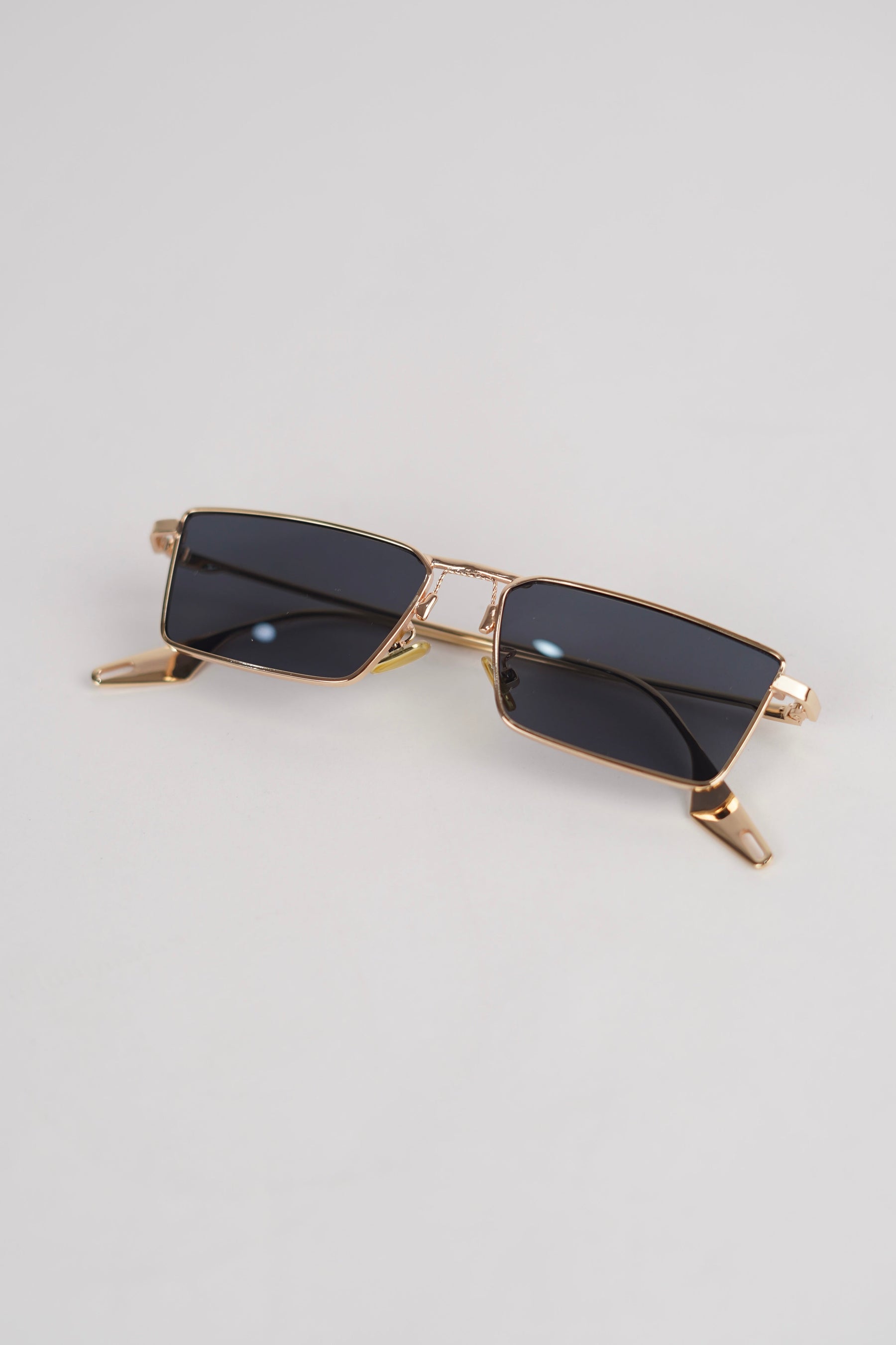 Black zombie Lens Slim Rectangular Aviator Sun glasses