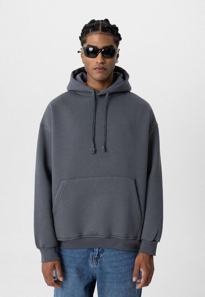Vamos hoodie in smoke grey