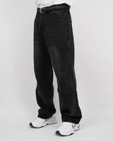 GI baggy jeans in washed black
