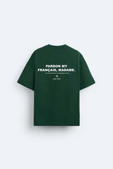 Garm Island Pardon Backprint T-shirt in green