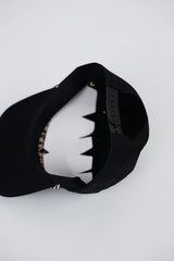 Garm Island Boat Club Captain Panel Cap in Black